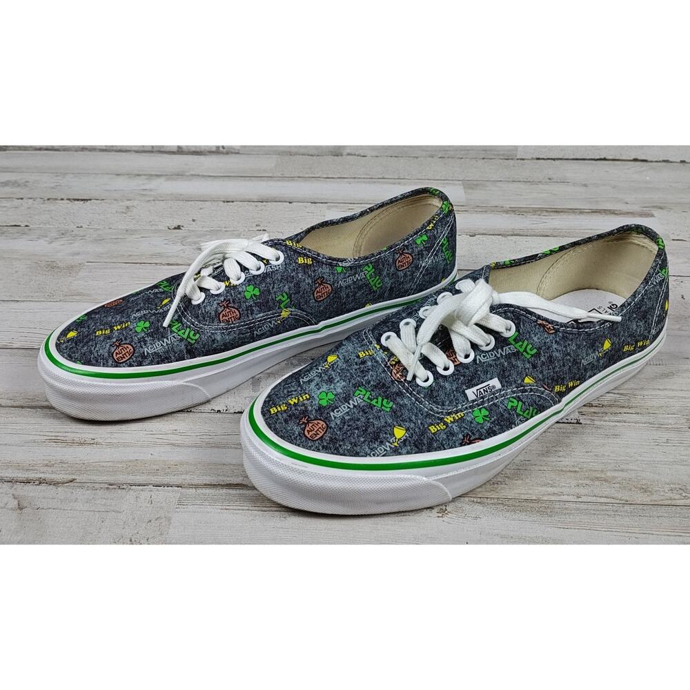 VANS Vault X Fergus Purcell OG Authentic LX Acid Wash FERGADELIC Mns 11/Wmn 12.5